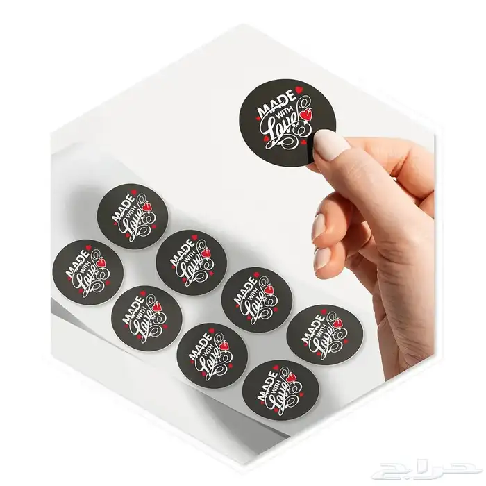 طباعه استكر بلاستيك مع قص حسب طلبك عروووض خاصه 4