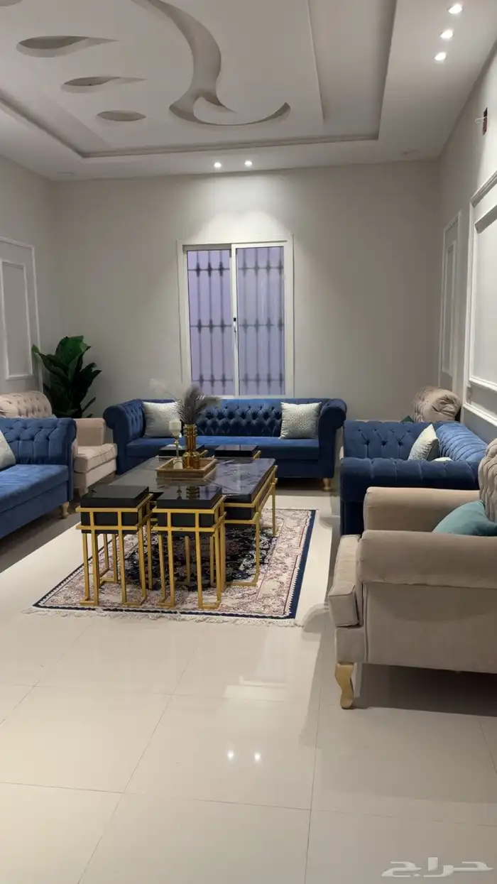 كنب شبة جديد للبيع نظيف جدا 0