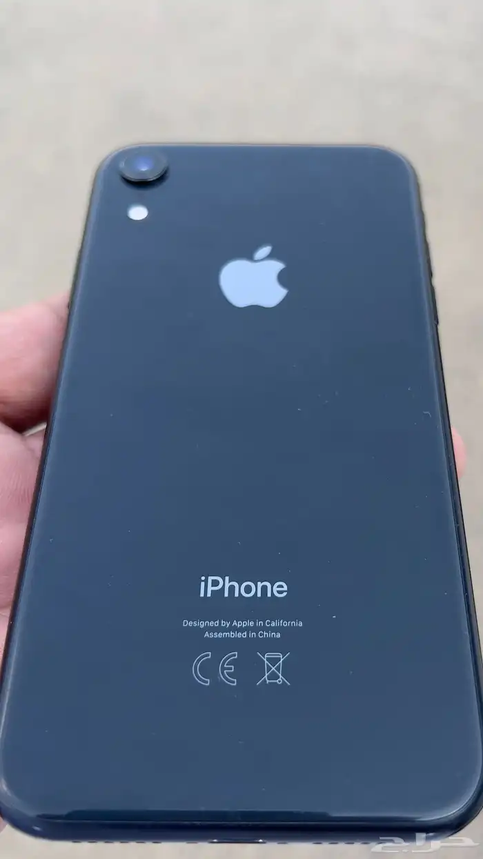 ايفون xr اسود 128 (الزلفي) 2