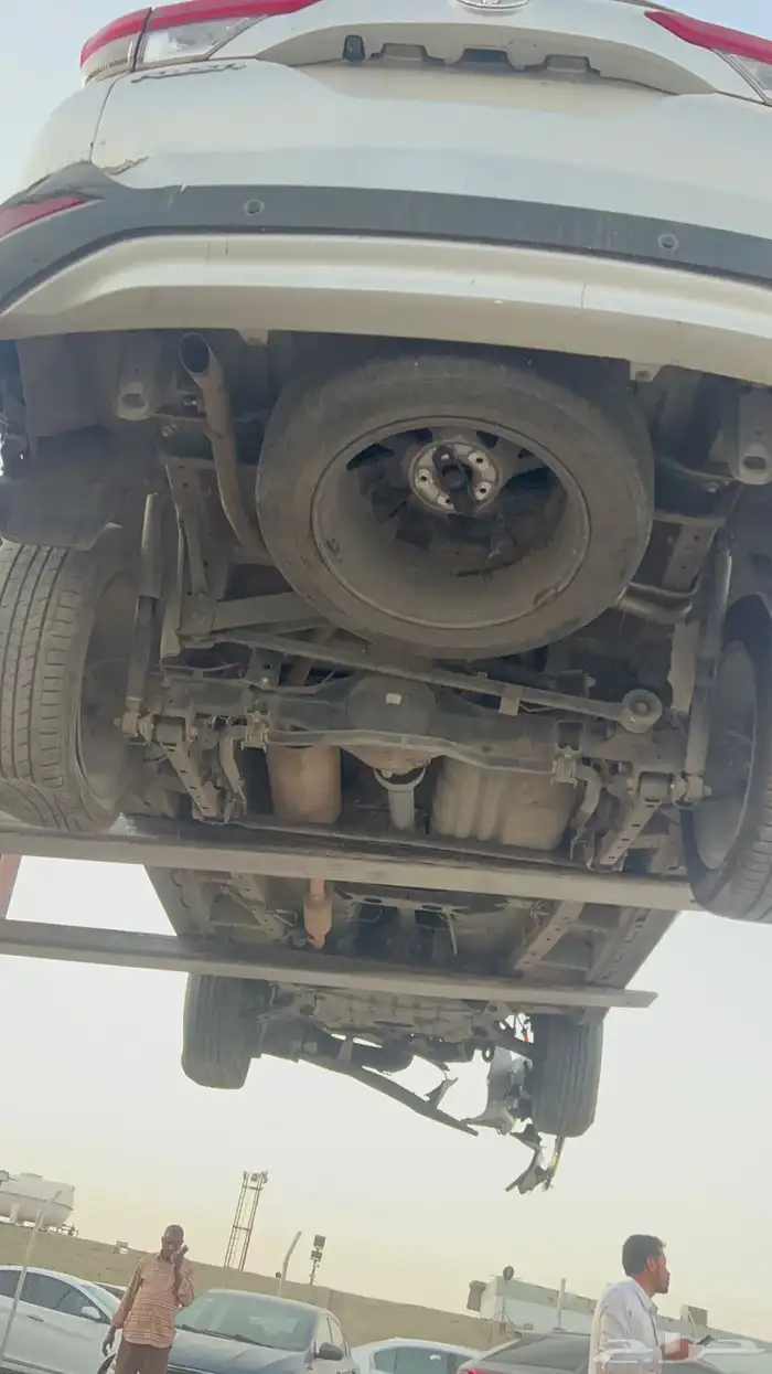 تويوتا راش 2021 مصدوم 10