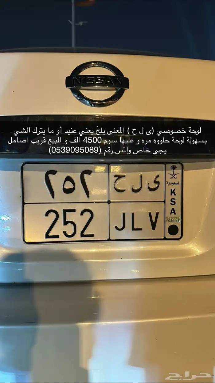 لوحة مميزه خصوصي 0