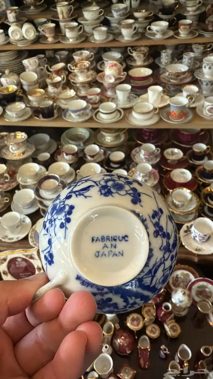 كاس شاي كوب ياباني خزف اصلي 10