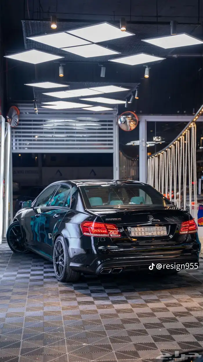 مرسدس E550 موديل 2010 محول 2016 برابوس 2