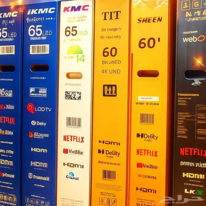 شاشات تلفزيون سمارت 4K جديدة   عرض خاص أسعار حراج وضما 1