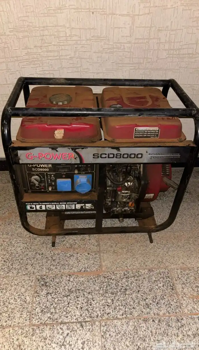 للبيع خيام ومكينة ديزل 3