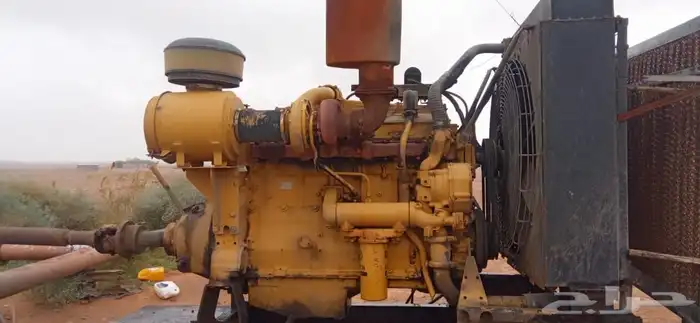 مكينه كتربلر 411 نظيفه و طرنبه 8 بوص 2