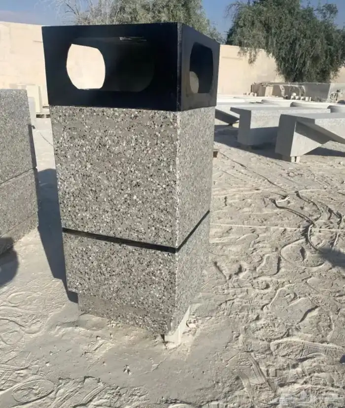 كراسي خرسانيه احواض زهور جميع اعمال زينة الحدائق 13