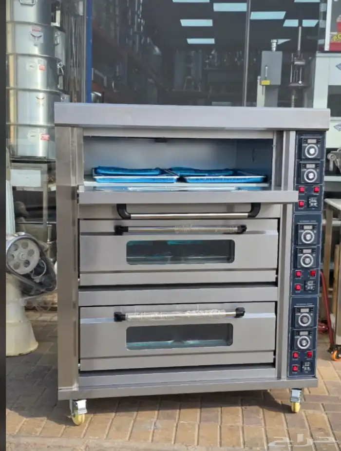 معدات مطاعم افرن غاز افرن مندي طاولة أستيل 14