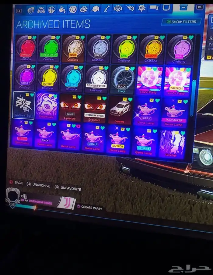 حساب روكت ليق للبيع 5