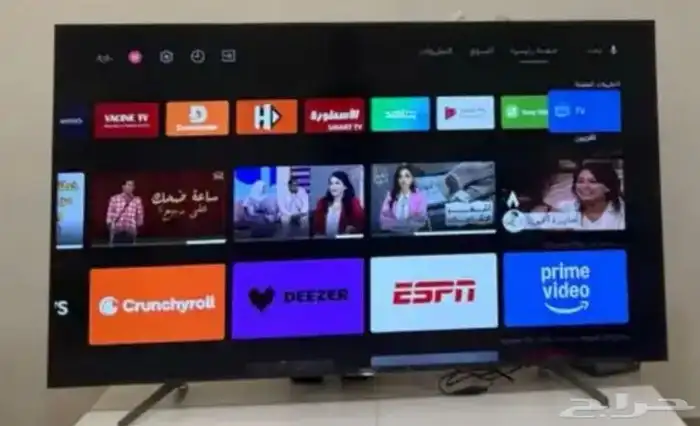 شاشة تلفزيون سوني ماليزي 4k. اندرويد 0