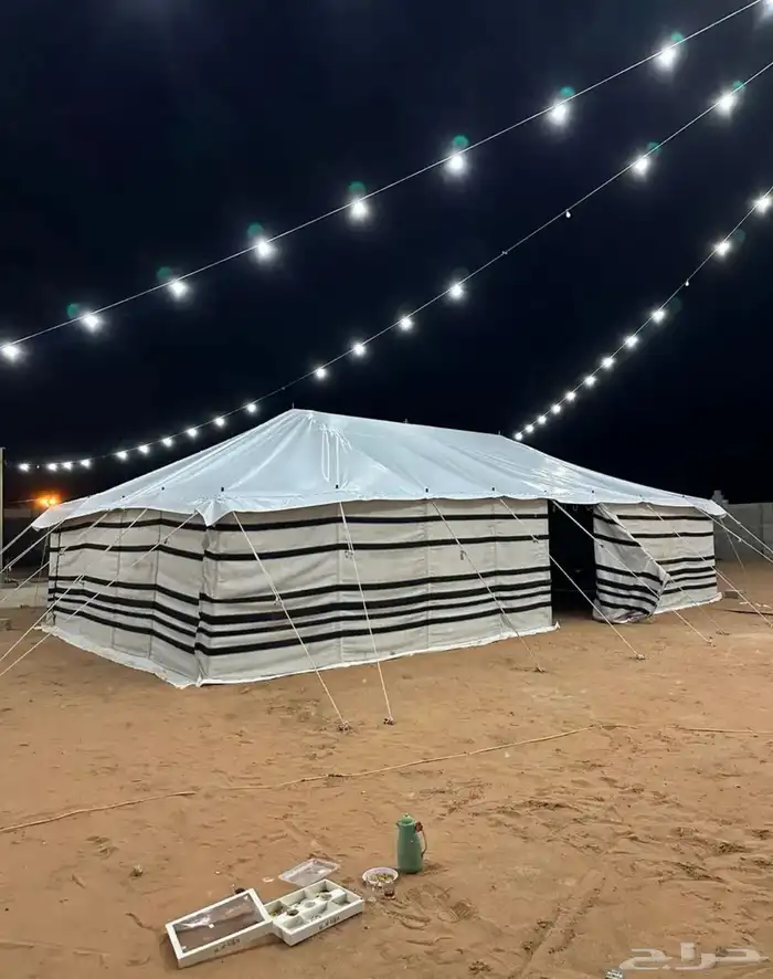 بيوت الشعر البيض 0