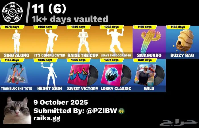 حساب فورت نايت 6