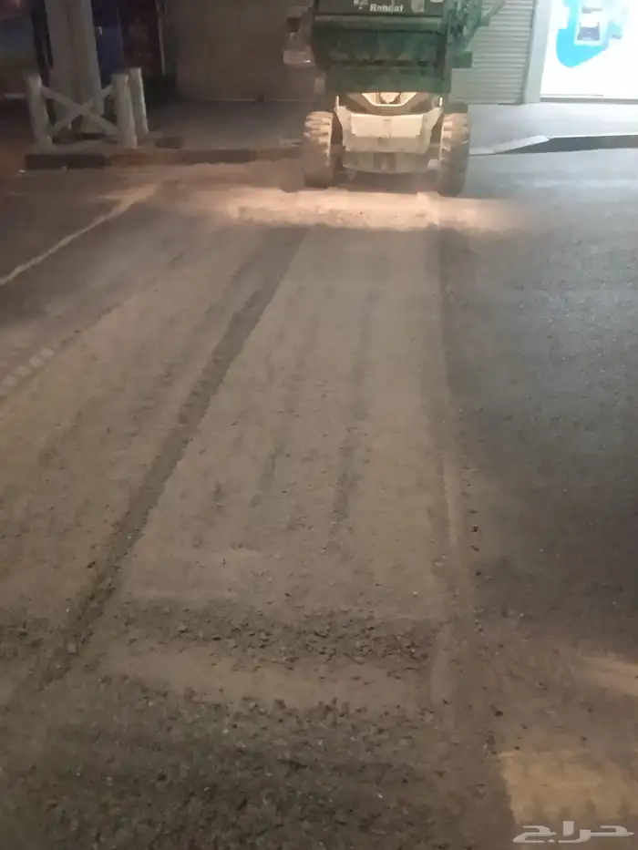 أسفلت حفر قشط حفريات طرنشات 9