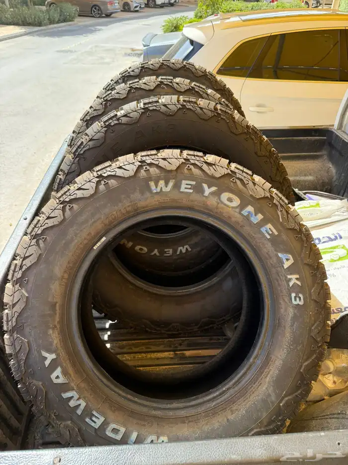 كفرات Weyone AK3 نص حجرية LT265 65R17 1