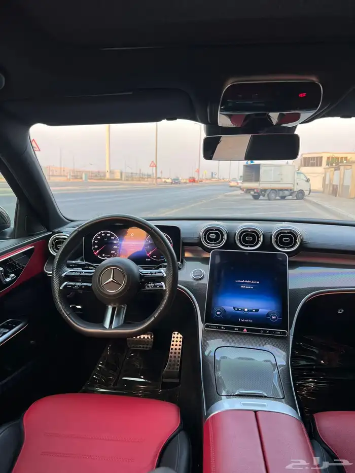 مرسيدسC300 فل كامل بدون بروجكتر 2023 الممشى17 الف 12