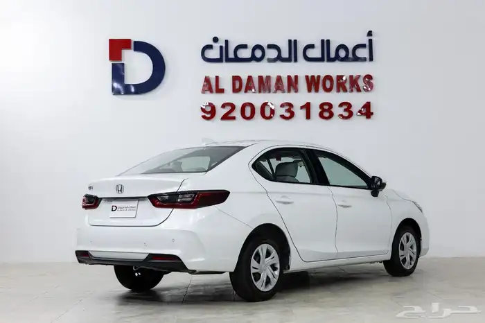 هوندا سيتي DX ستاندر 2025 كاش وتمويل شركات وأفراد 2