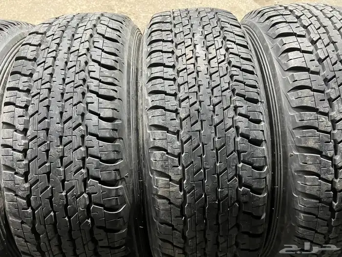 كفرات دنلوب افجي وكاله مقاس 265 70 17 1
