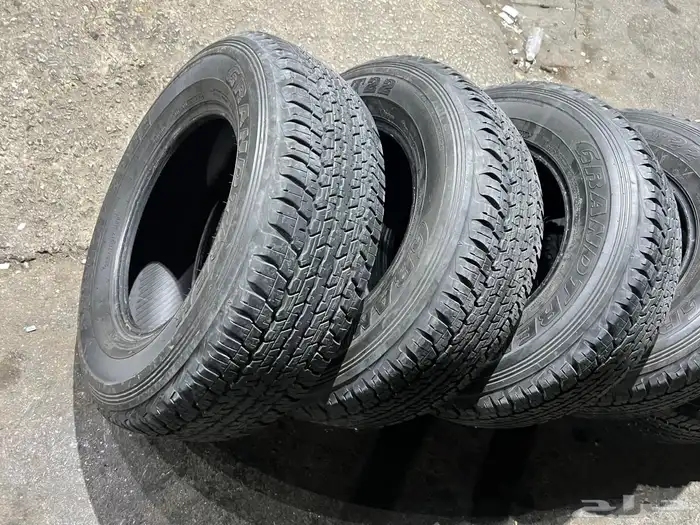 كفرات دنلوب افجي وكاله مقاس 265 70 17 11