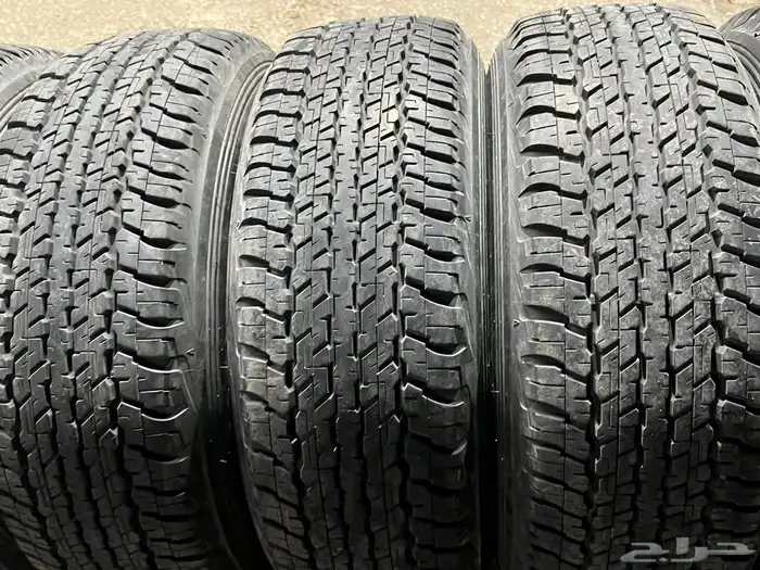كفرات دنلوب افجي وكاله مقاس 265 70 17 14