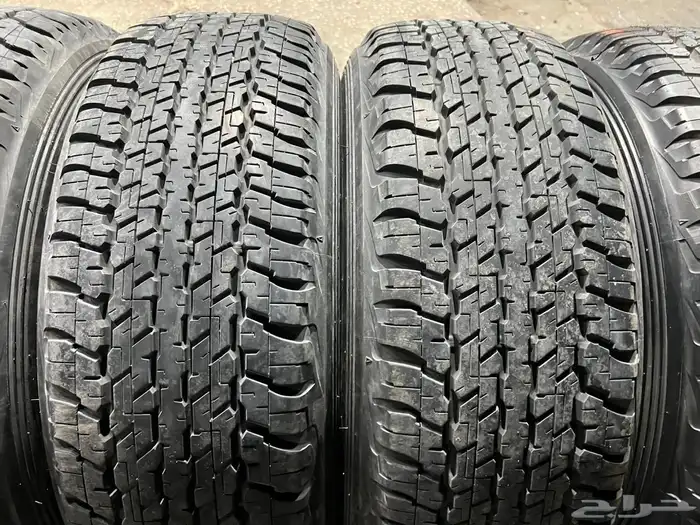 كفرات دنلوب افجي وكاله مقاس 265 70 17 2
