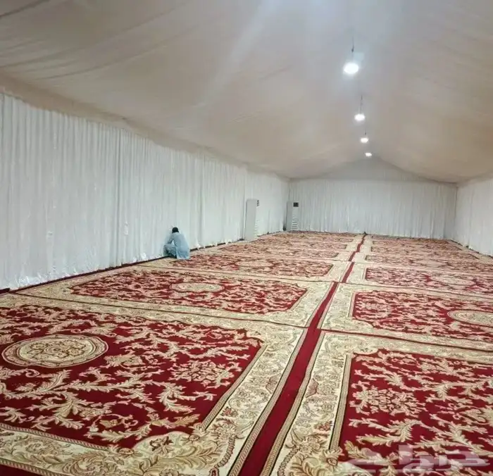 تاجير مخيمات خيام اروبيه حفلات 4