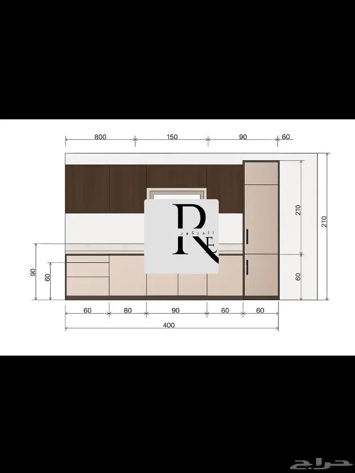تصميم داخلي مخططات توزيع أناره اثاث 3