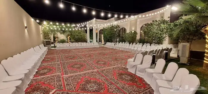 تاجير مخيمات خيام اروبيه حفلات 1