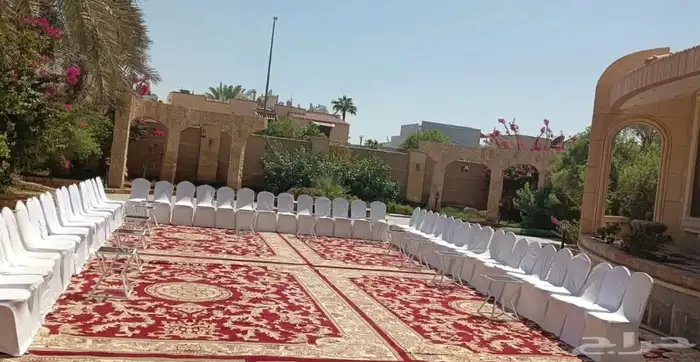 تاجير مخيمات خيام اروبيه حفلات 10