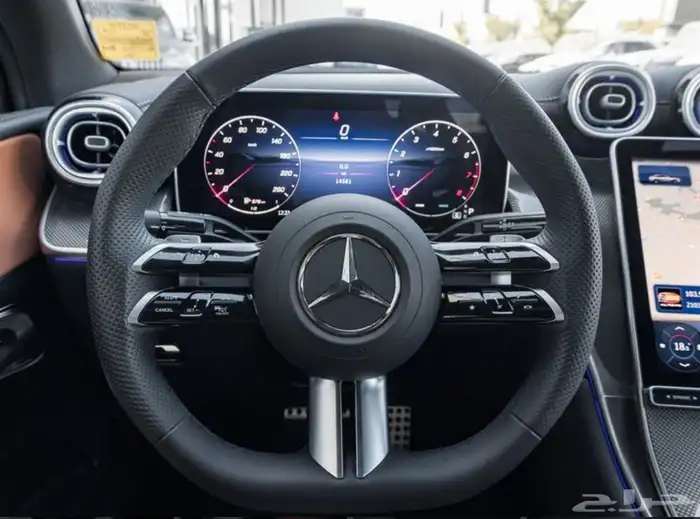 مرسيدس GLC300 Coupe-2025 داخليه جملي  اسود 5
