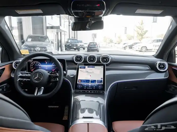 مرسيدس GLC300 Coupe-2025 داخليه جملي  اسود 7