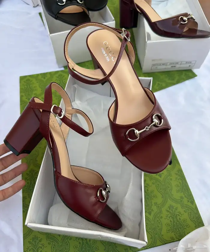 كعب شانيل وكعب قوتشي ماستر كواليتي 45