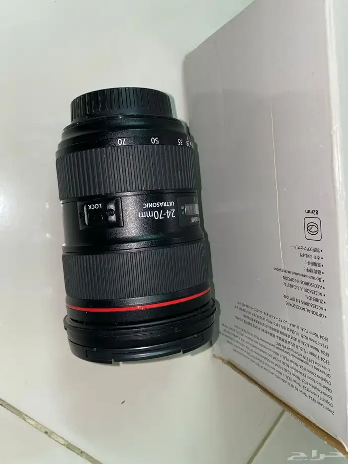 عدسة canon 24-70 نظيفة 3