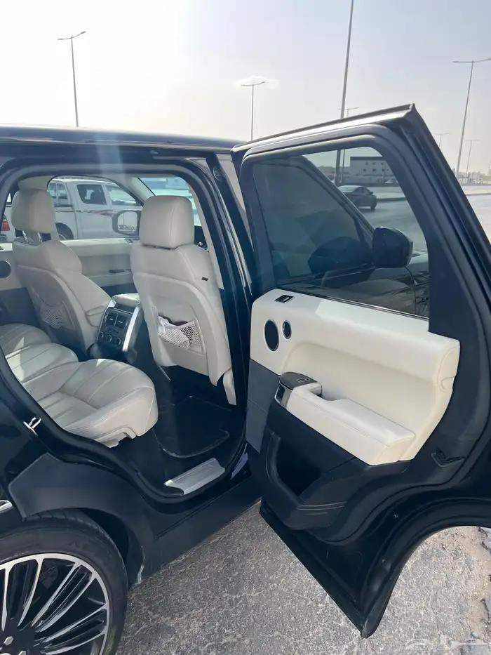 رنج روفر سبورت مرهم 2022 ممشى قليل نظيف 8