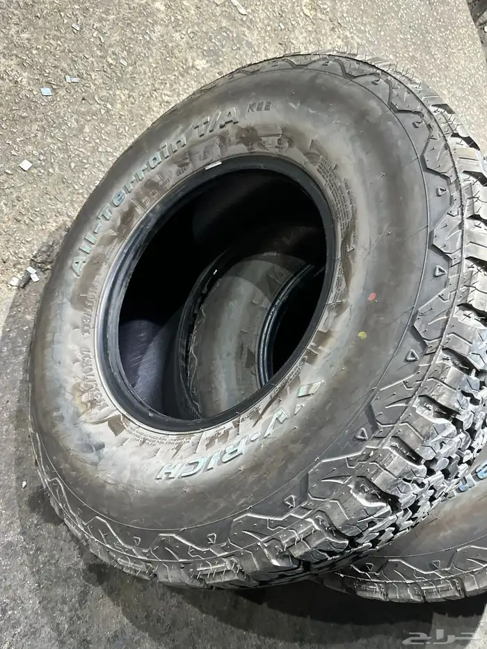 كفرات فيرتش نص حجري مقاس 315 70 17 8