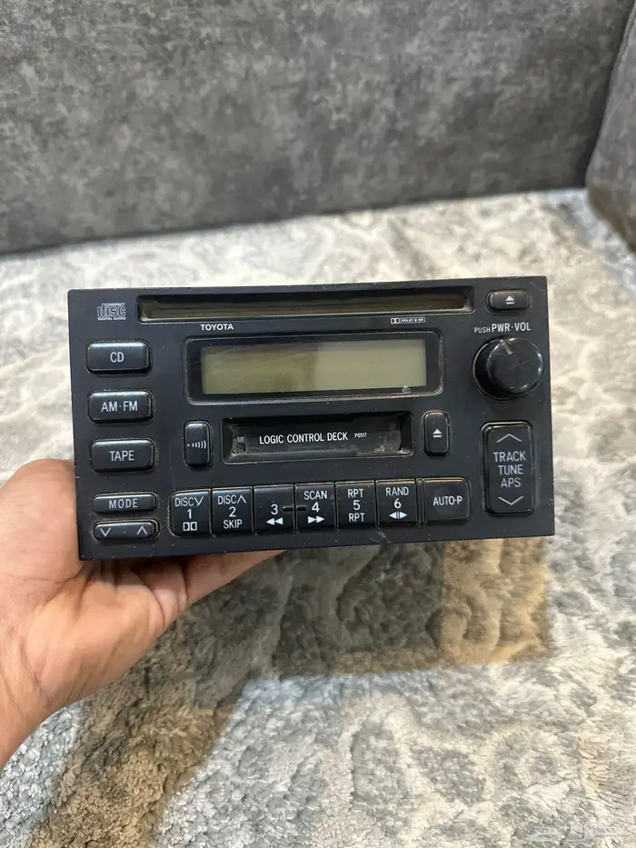 مسجل تويوتا وكاله شغال ونظيف 1