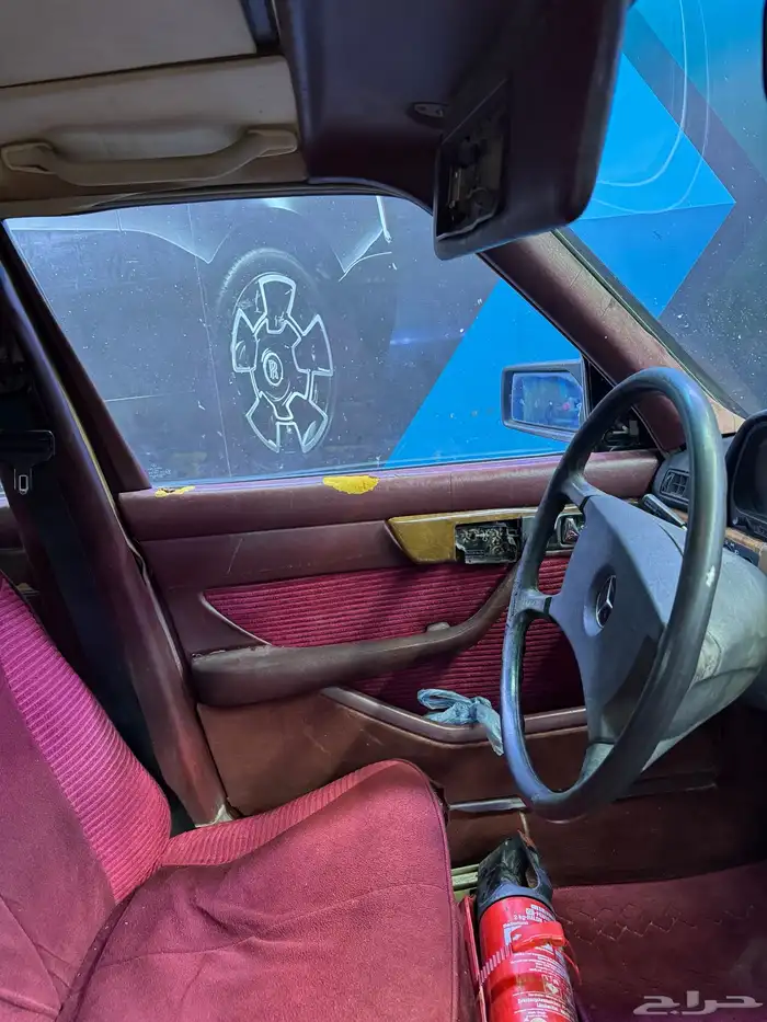 مرسيدس 1986 500SEL وارد الجفالي 11