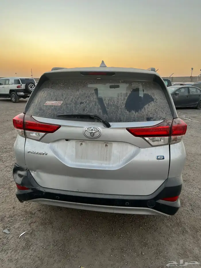 تويوتا راش 2021 مصدوم 7