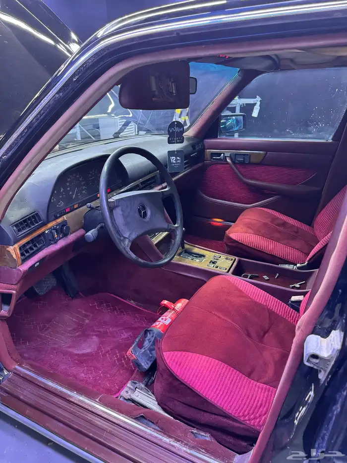 مرسيدس 1986 500SEL وارد الجفالي 6