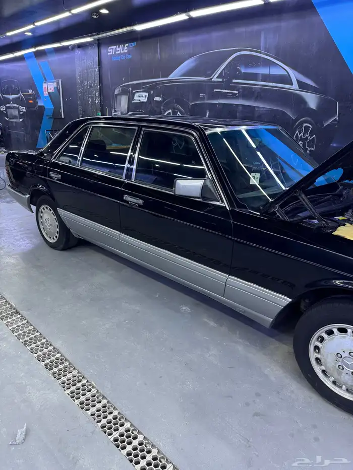 مرسيدس 1986 500SEL وارد الجفالي 14