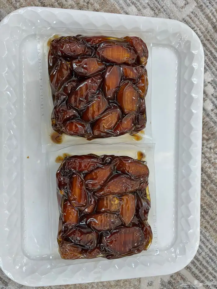 تمر صفري حبه كبير انتاج هذا الموسم قوالب نص كيلو 4