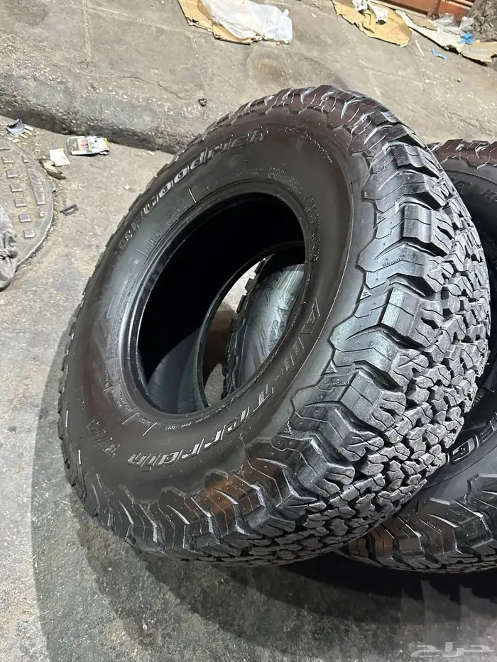 كفرات نص حجري بي اف قودرتش مقاس 315 70 17 19