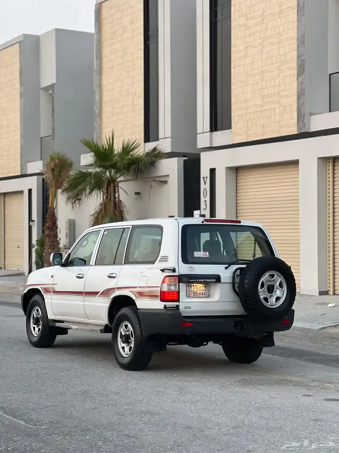 لاندكروزر GX قير عايدي وسبير علاق 15