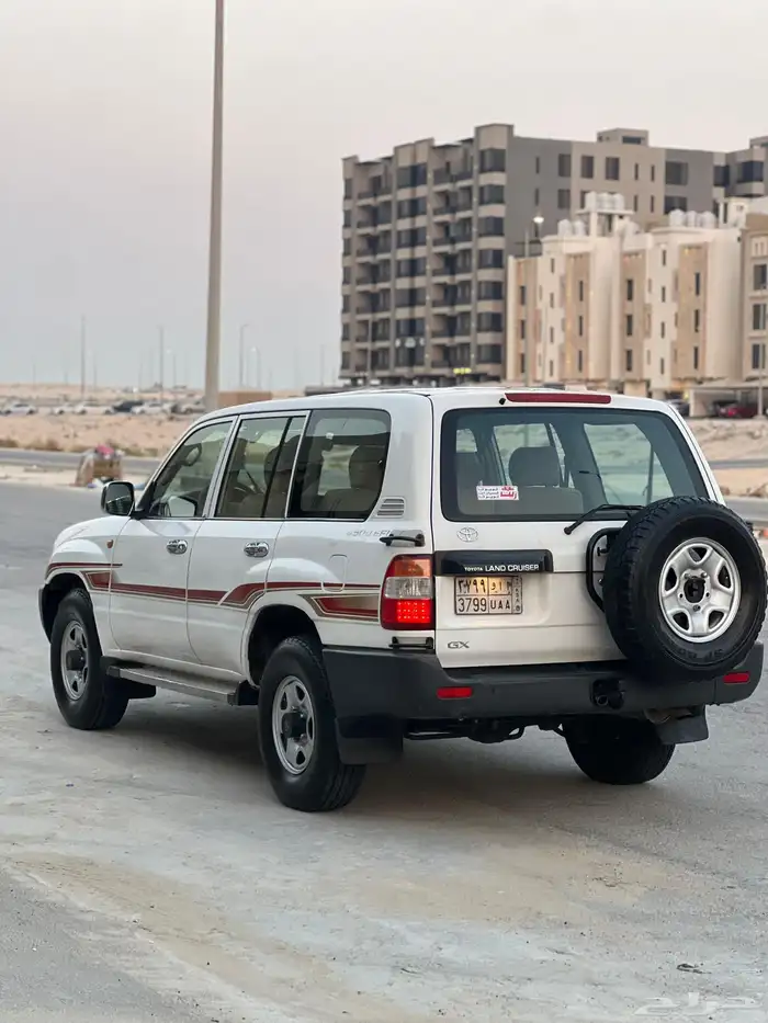 لاندكروزر GX قير عايدي وسبير علاق 21