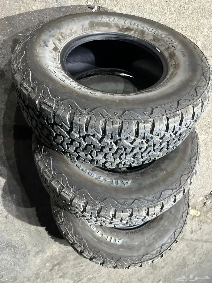 كفرات فيرتش نص حجري مقاس 315 70 17 13