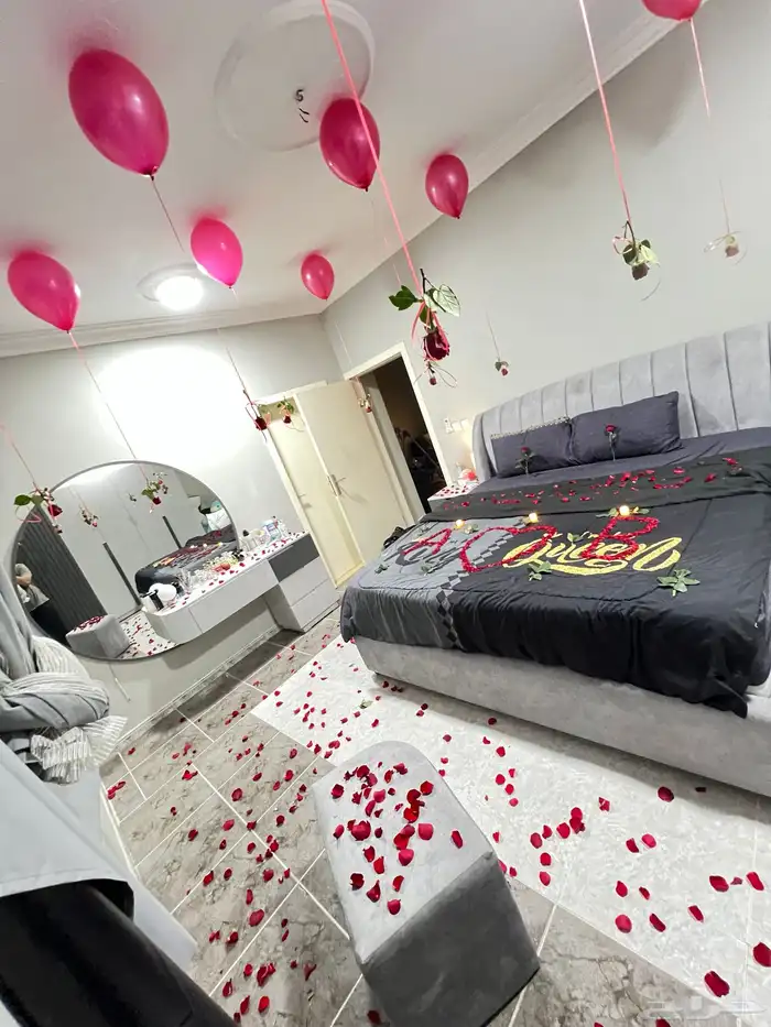 تنسيق غرف النوم عرسان 2