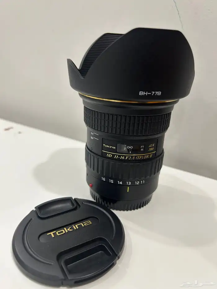 عدسة Tokina AT-X 11-16mm f 2.8 DX II بحالة ممتازة 0