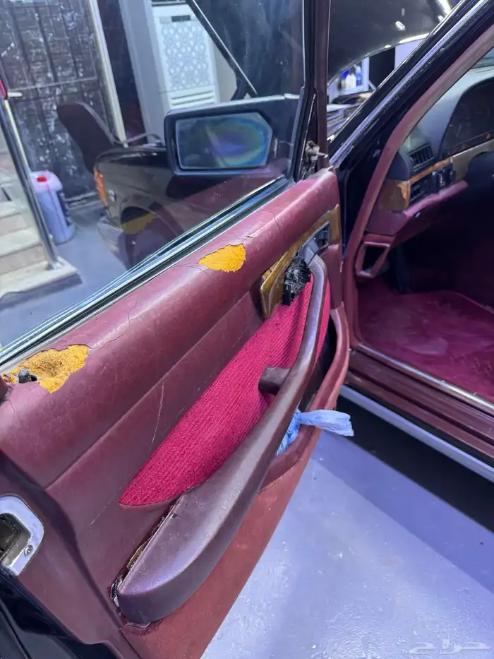 مرسيدس 1986 500SEL وارد الجفالي 5