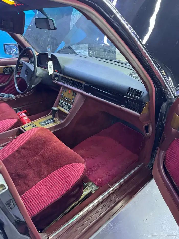 مرسيدس 1986 500SEL وارد الجفالي 15