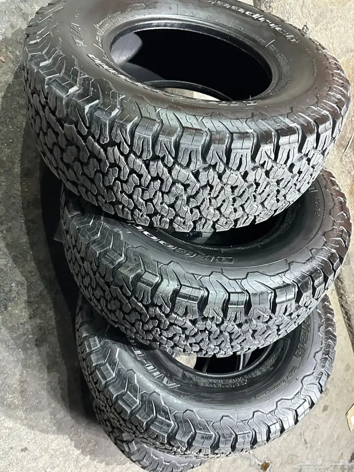 كفرات نص حجري بي اف قودرتش مقاس 315 70 17 35
