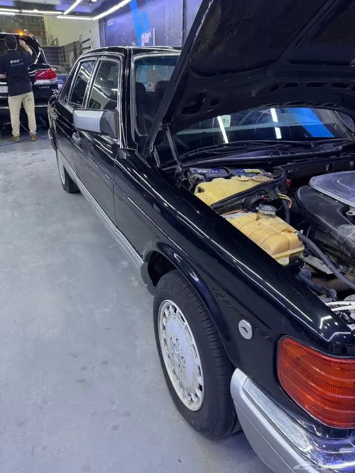 مرسيدس 1986 500SEL وارد الجفالي 17